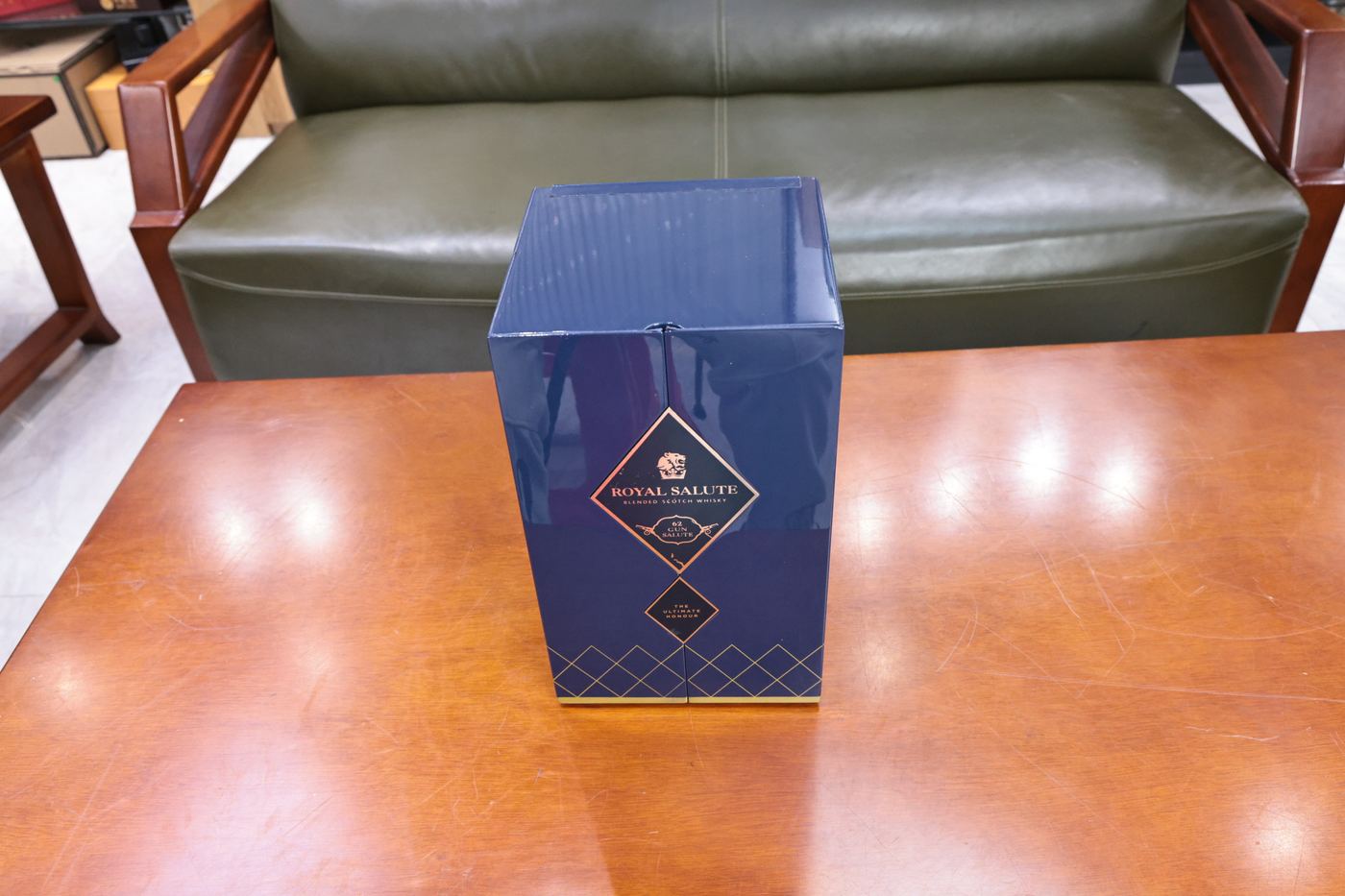 Royal Salute whisky box